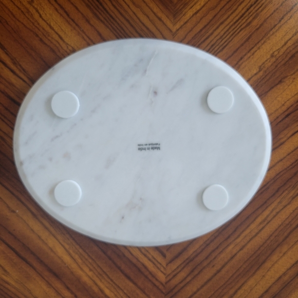 White Marble Jewelry/Serving Tray - Picture 5 of 6